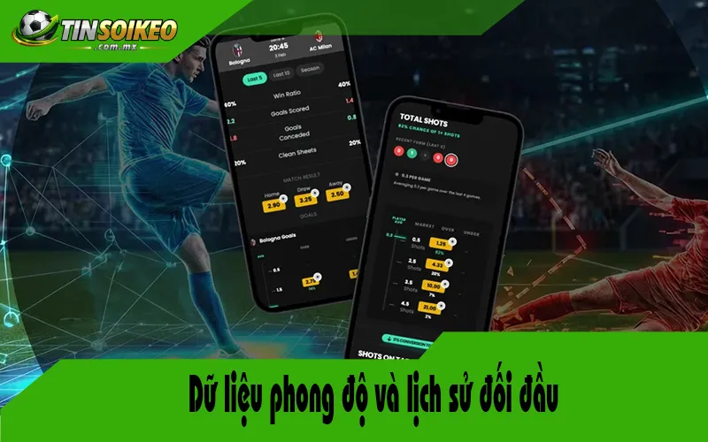 Dữ liệu phong độ và lịch sử đối đầu Dữ liệu phong độ và lịch sử đối đầu